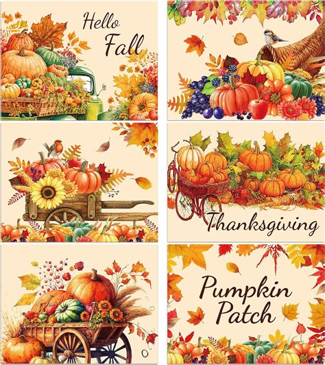 fall placemats amazon